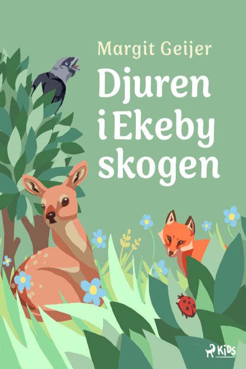 Omslag: Djuren i Ekebyskogen