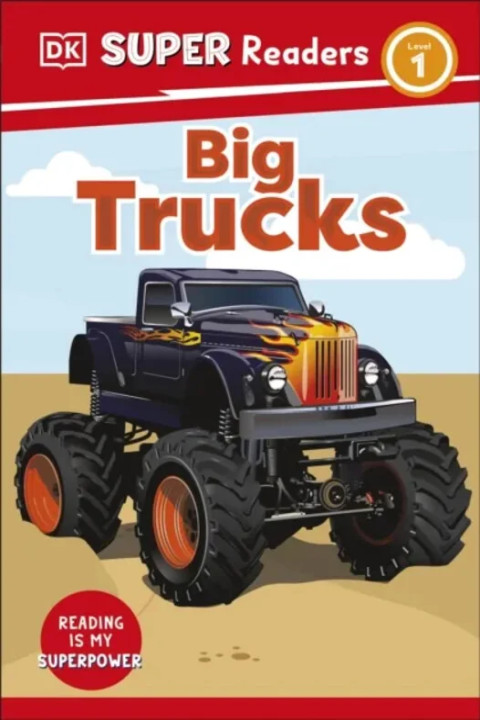 Omslag: DK Super Readers Level 1 Big Trucks