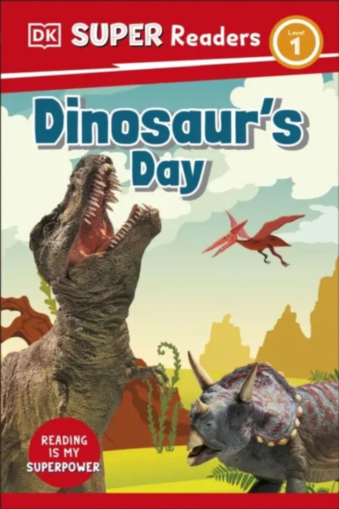 Omslag: DK Super Readers Level 1 Dinosaur's Day