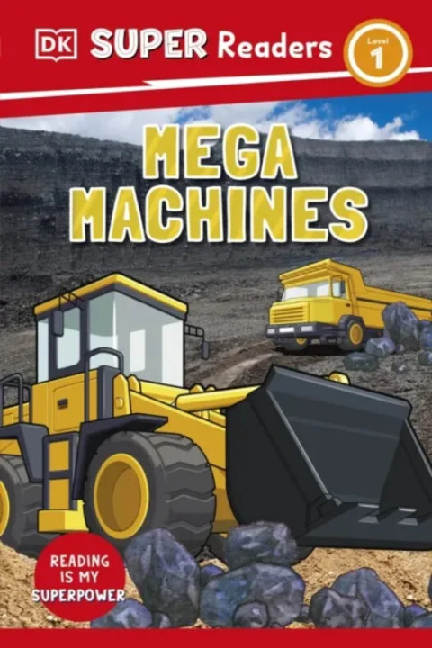 Omslag: DK Super Readers Level 1 Mega Machines