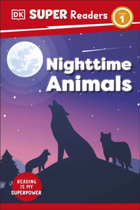 Omslag: DK Super Readers Level 1 Night-time Animals