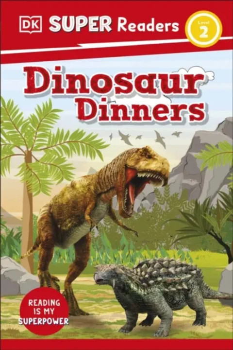 Omslag: DK Super Readers Level 2 Dinosaur Dinners