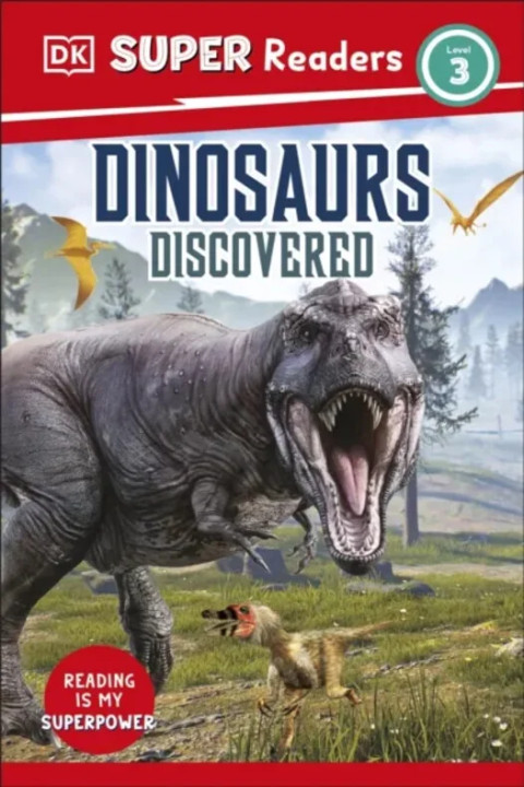 Omslag: DK Super Readers Level 3 Dinosaurs Discovered