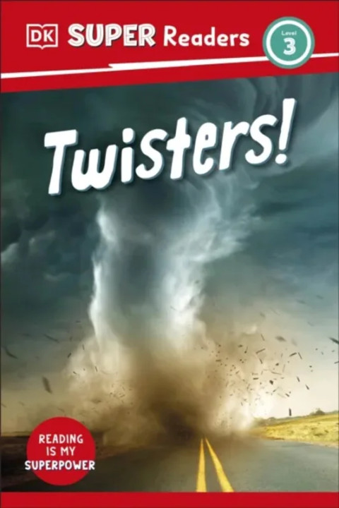 Omslag: DK Super Readers Level 3 Twisters!