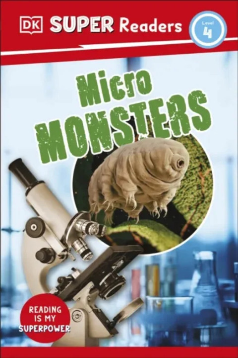 Omslag: DK Super Readers Level 4 Micro Monsters