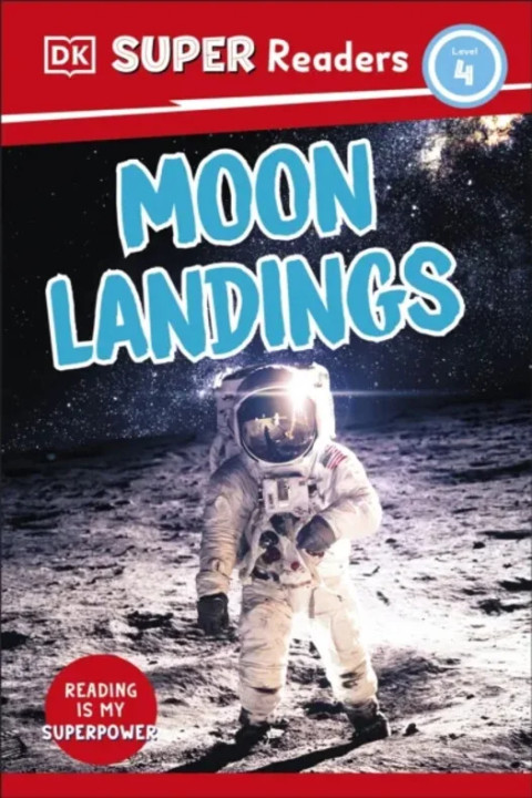 Omslag: DK Super Readers Level 4 Moon Landings