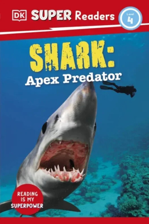 Omslag: DK Super Readers Level 4 Shark: Apex Predator