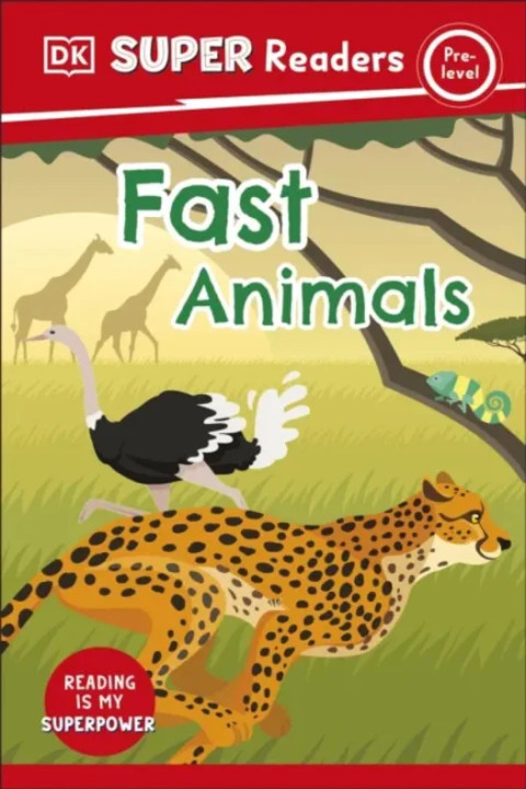 Omslag: DK Super Readers Pre-Level Fast Animals