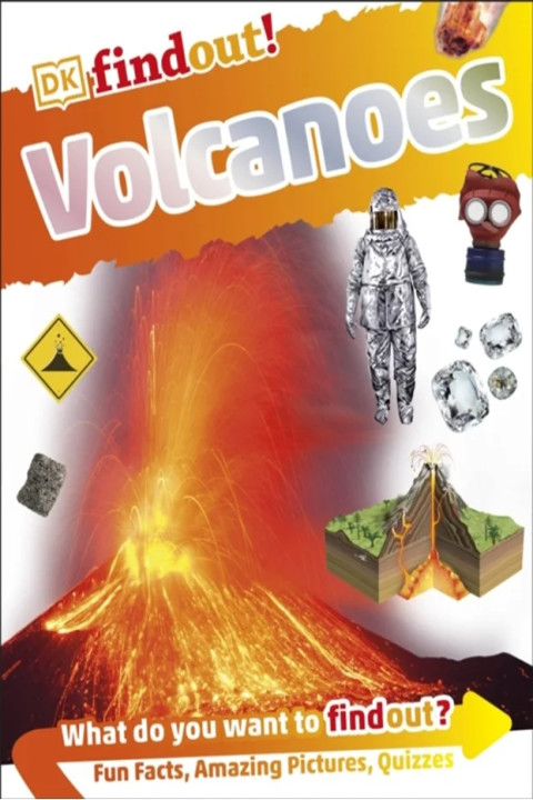 Omslag: DKfindout! Volcanoes