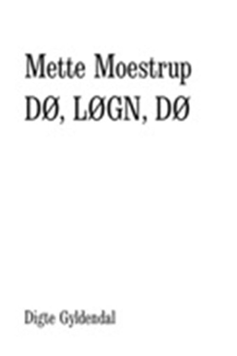 Omslag: Dø, løgn, dø