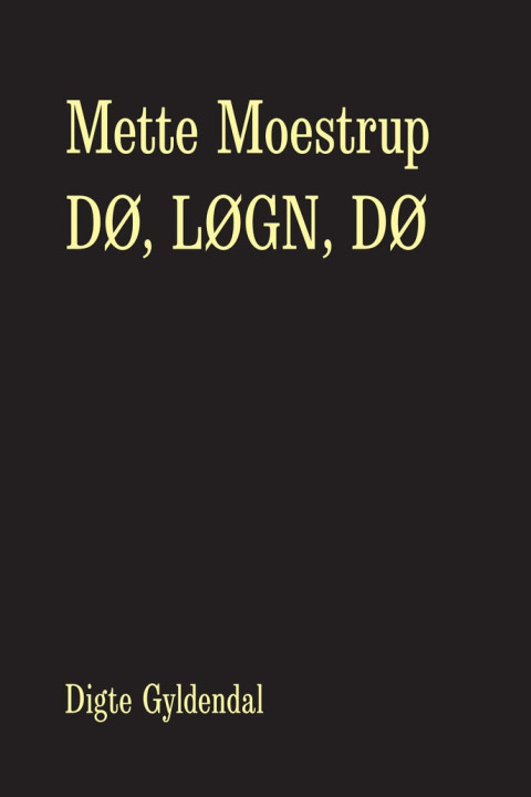 Omslag: Dø, løgn, dø
