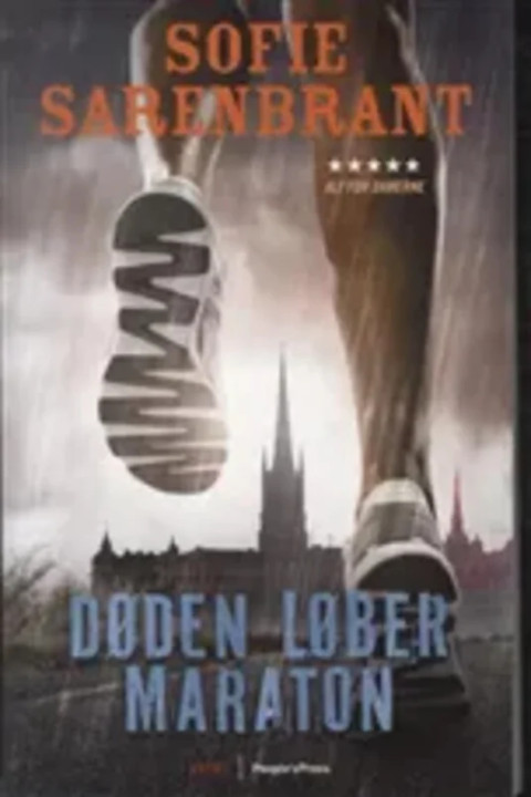 Omslag: Døden løber maraton