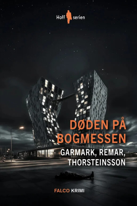 Omslag: Døden på bogmessen - Hoff Serien