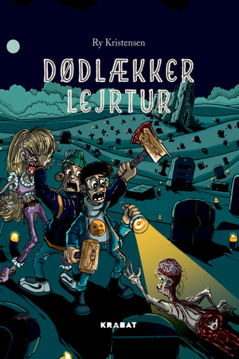 Omslag: Dødlækker lejrtur