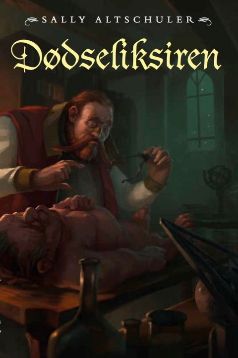 Omslag: Dødseliksiren