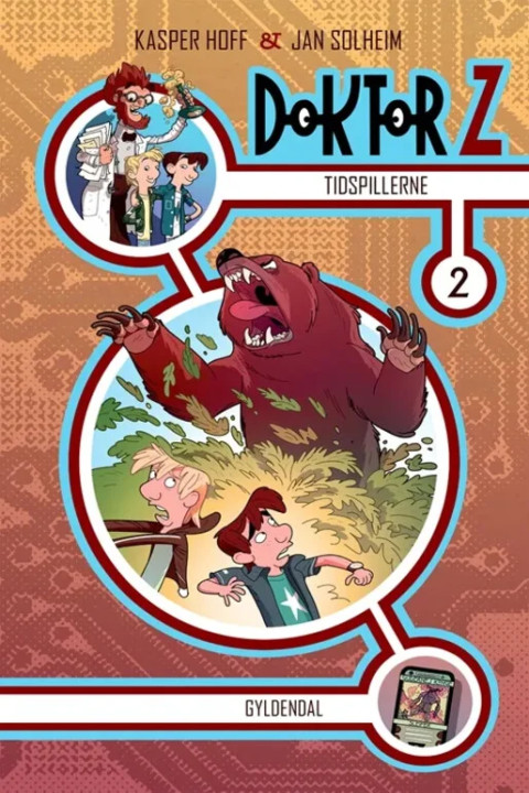 Omslag: Doktor Z 2 - Tidspillerne