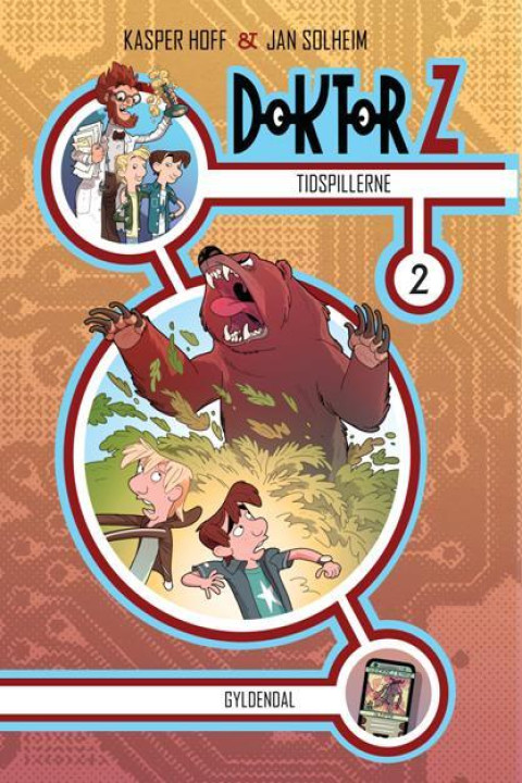 Omslag: Doktor Z 2 - Tidspillerne