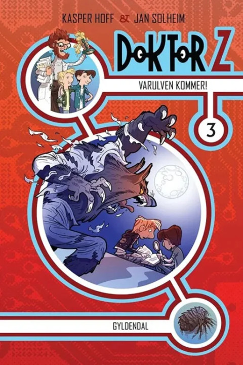 Omslag: Doktor Z 3 - Varulven kommer!