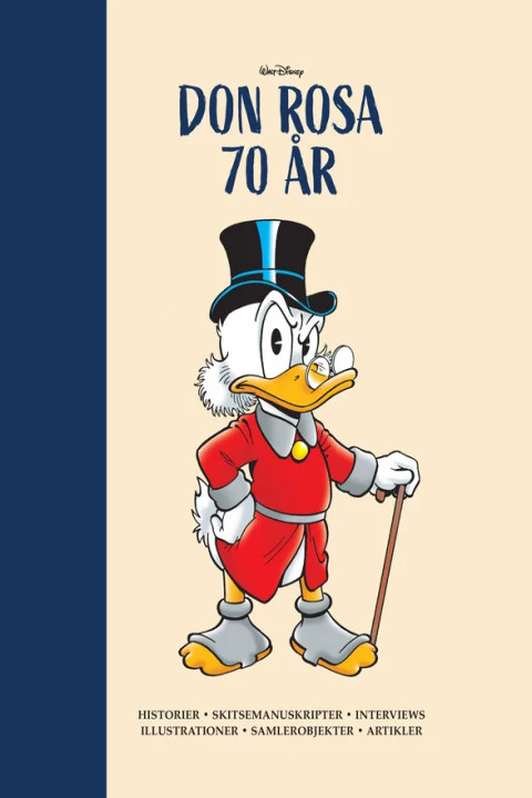 Omslag: Don Rosa 70 år