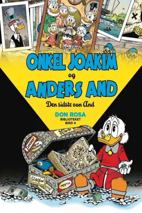 Omslag: Don Rosa Biblioteket - bind 4