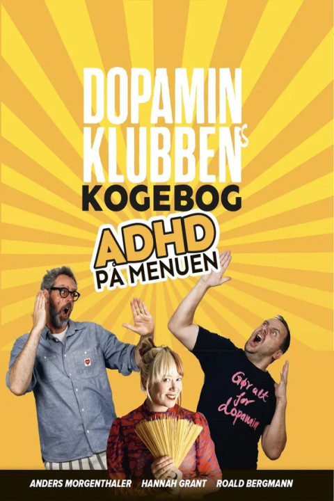 Omslag: DOPAMINKLUBBENs KOGEBOG - - ADHD på menuen