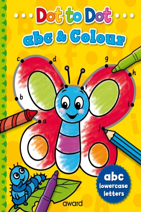 Omslag: Dot to Dot Abc and Colour