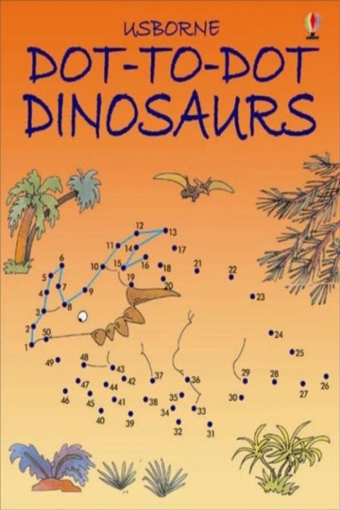 Omslag: Dot-to-dot Dinosaurs