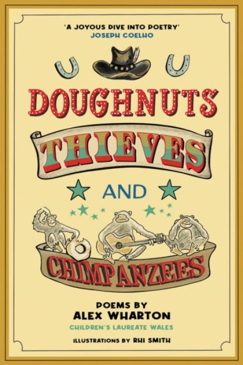 Omslag: Doughnuts Thieves and Chimpanzees