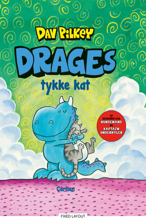 Omslag: Drage (2) - Drages tykke kat