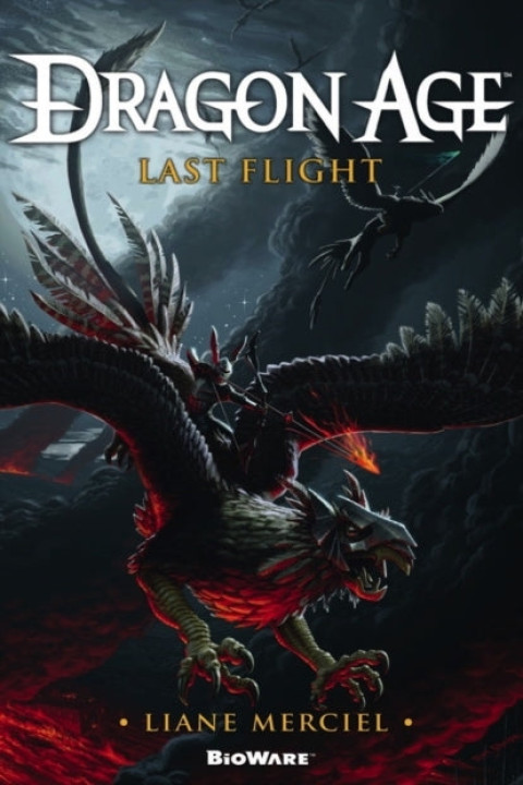 Omslag: Dragon Age Last Flight