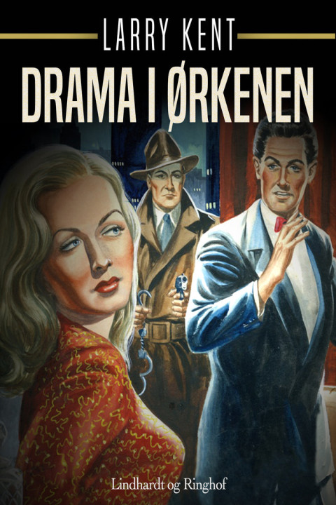 Omslag: Drama i ørkenen