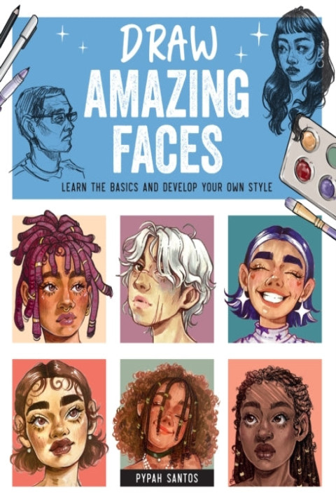 Omslag: Draw Amazing Faces