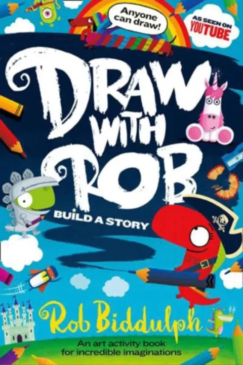 Omslag: Draw With Rob: Build a Story