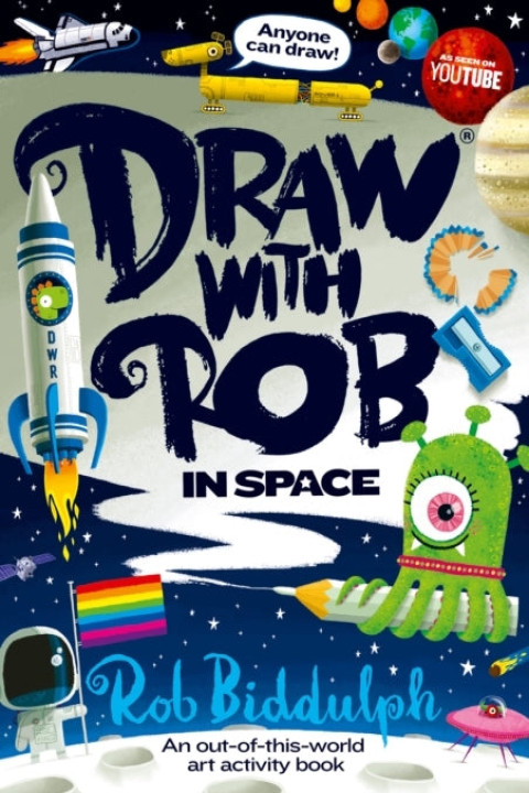Omslag: Draw With Rob: In Space