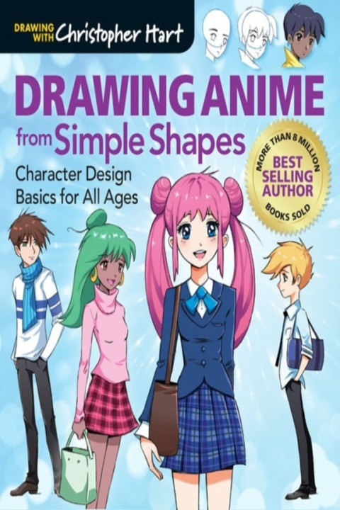 Omslag: Drawing Anime From Simple Shapes