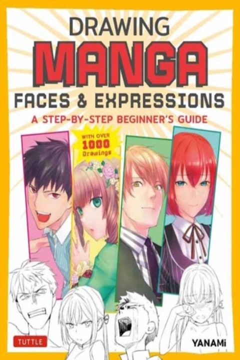 Omslag: Drawing Manga Faces & Expressions
