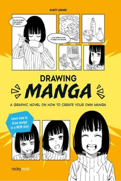 Omslag: Drawing Mangaa Graphic Novel Guide On How To Create Your Own