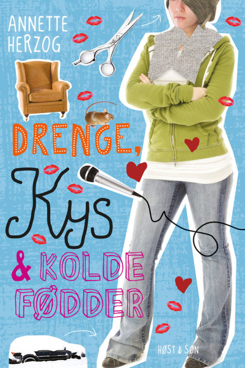 Omslag: Drenge, kys & kolde fødder