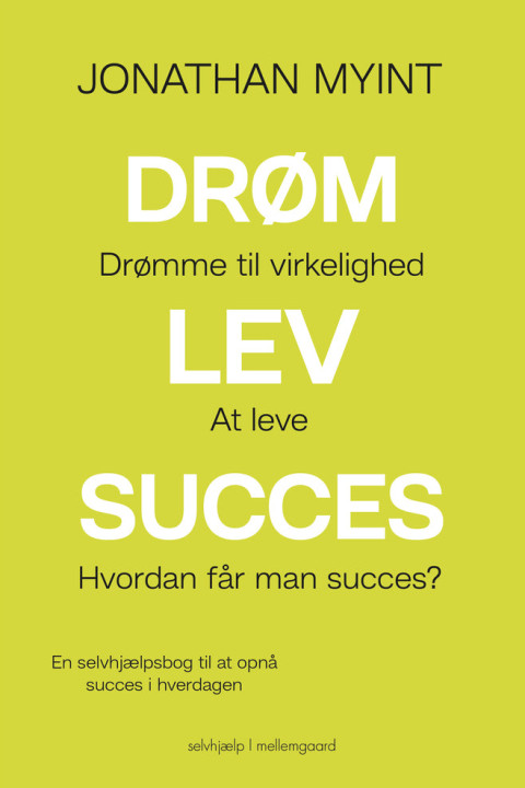 Omslag: Drøm, lev, succes