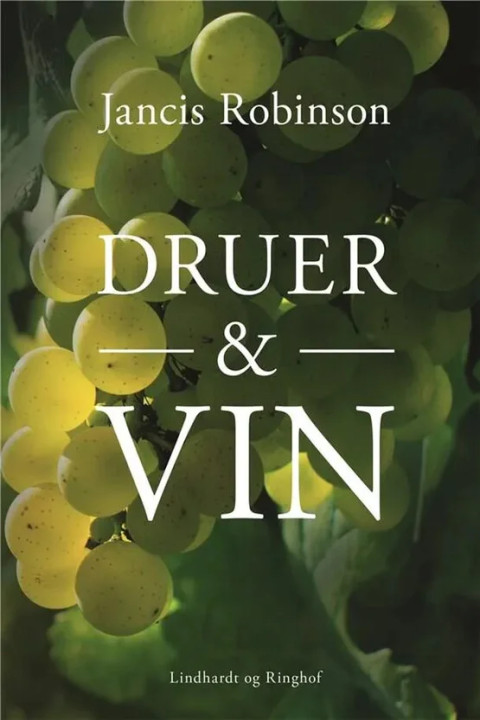 Omslag: Druer og vin