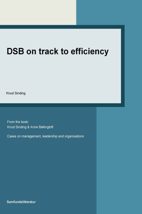 Omslag: DSB on track to efficiency
