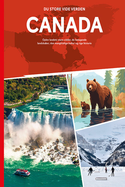 Omslag: Du store vide verden: Canada