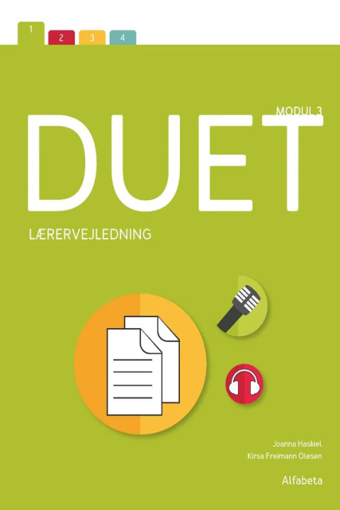 Omslag: Duet 3, lærervejledning