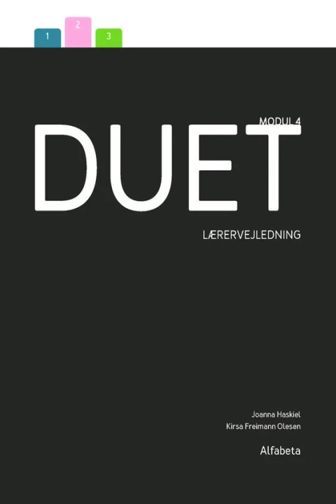 Omslag: Duet 4, lærervejledning