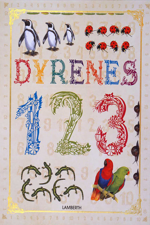 Omslag: Dyrenes 123