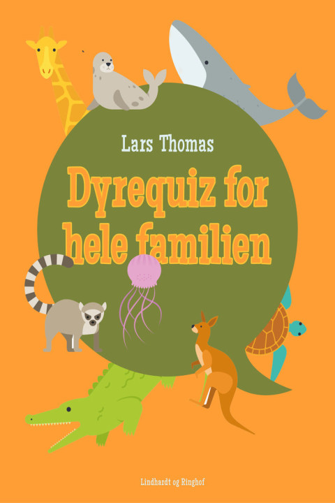 Omslag: Dyrequiz for hele familien