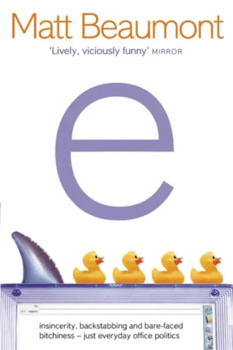 Omslag: e - A Novel
