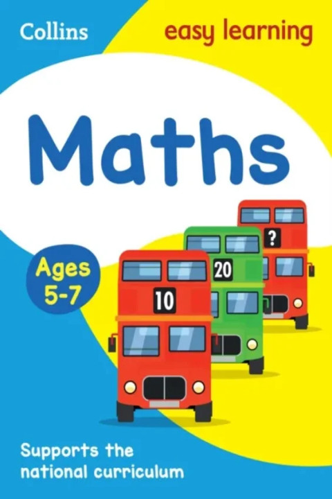 Omslag: EASY LEARN MATHS 5-7 KS1 - Ideal for Home Learning