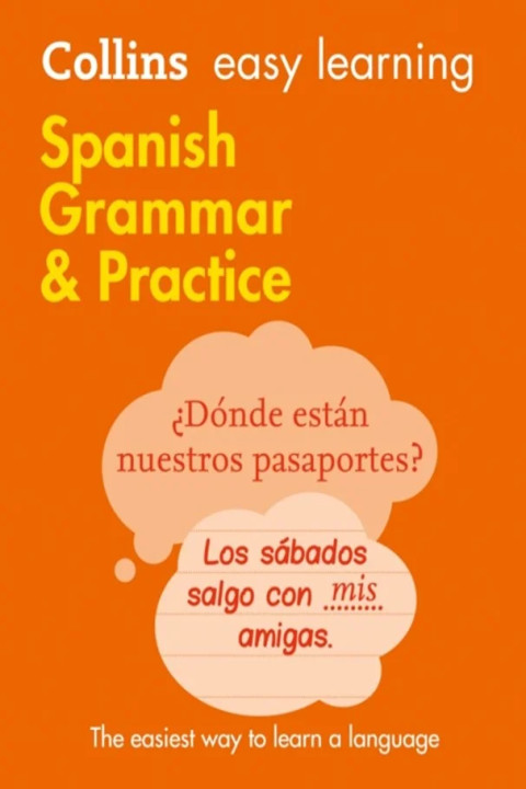 Omslag: Easy Learning Spanish Grammar and Practice - Trusted Support for Learning