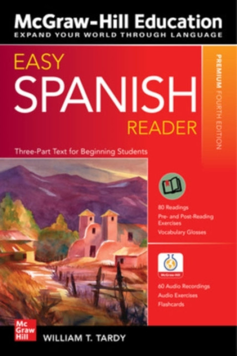 Omslag: Easy Spanish Reader Premium Fourth Edition